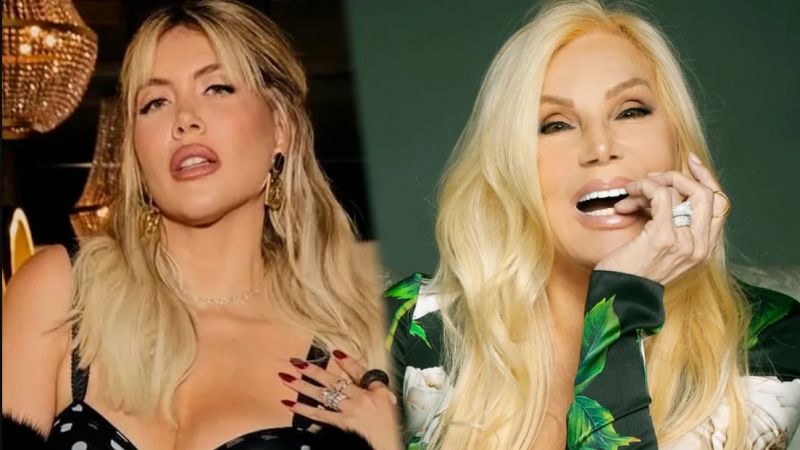 Aseguran que Wanda Nara "usurpó" el camarín de Susana Giménez y hay escándalo